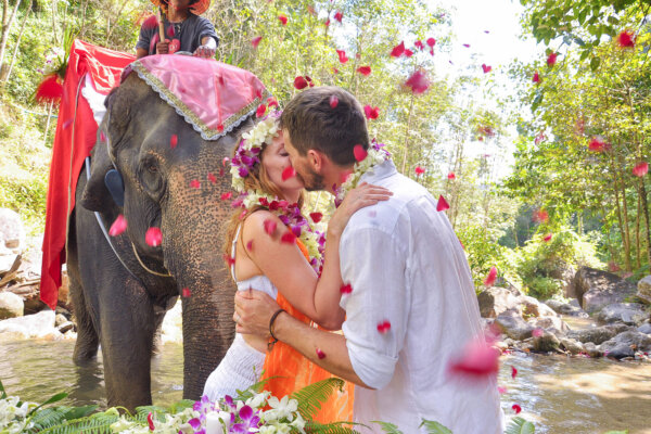 攀牙國家公園 (Phang Nga National Park) 大象婚禮