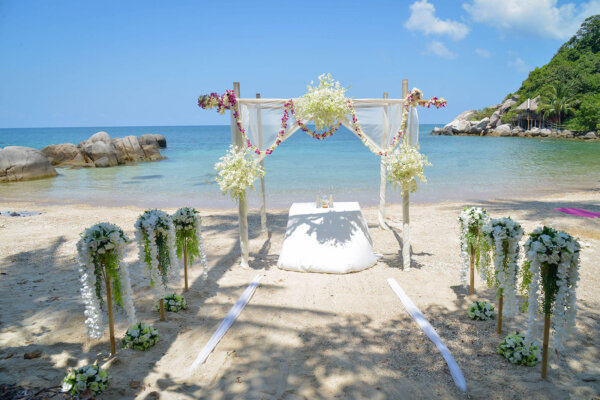 龟岛（Koh Tao）岛屿婚礼