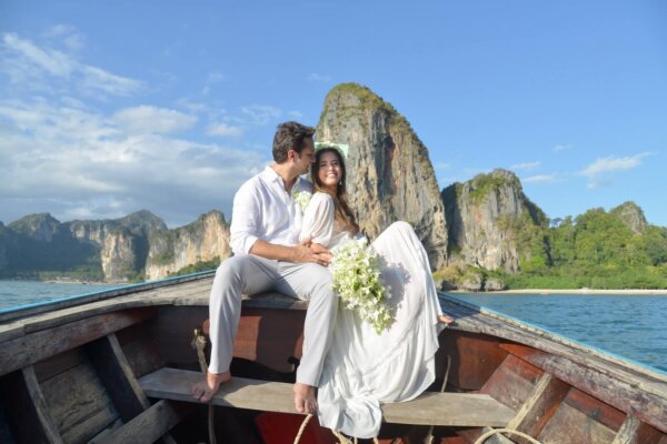 萊利海灘(Railay Bay) 沙灘婚禮
